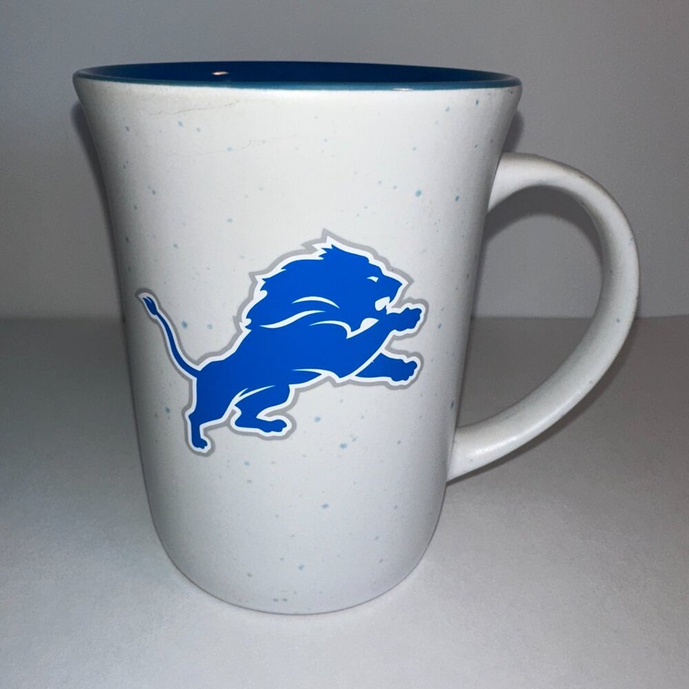 The Memory Company Licensed NFL 15oz Speckle Mug Detroit Lions